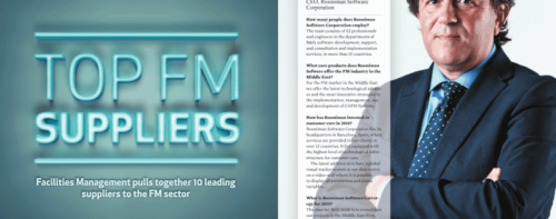 &#8220;TOP FM SUPPLIERS&#8221;: FACILITIES MANAGEMENT PULLS TOGETHER 10 LEADING SUPPLIERS TO THE FM SECTOR