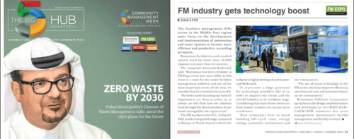 “FM Industry gets technology boost”- The BIG5 Hub Quartely Magazine, Summer 2016 issue