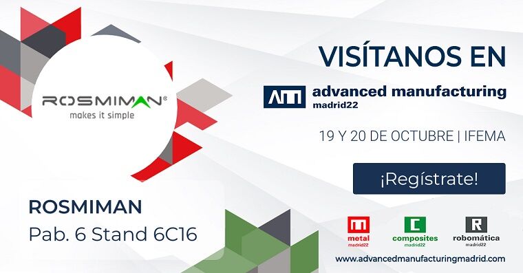 Rosmiman® participa en Advanced Manufacturing con su solución CMMS dirigida al sector industrial